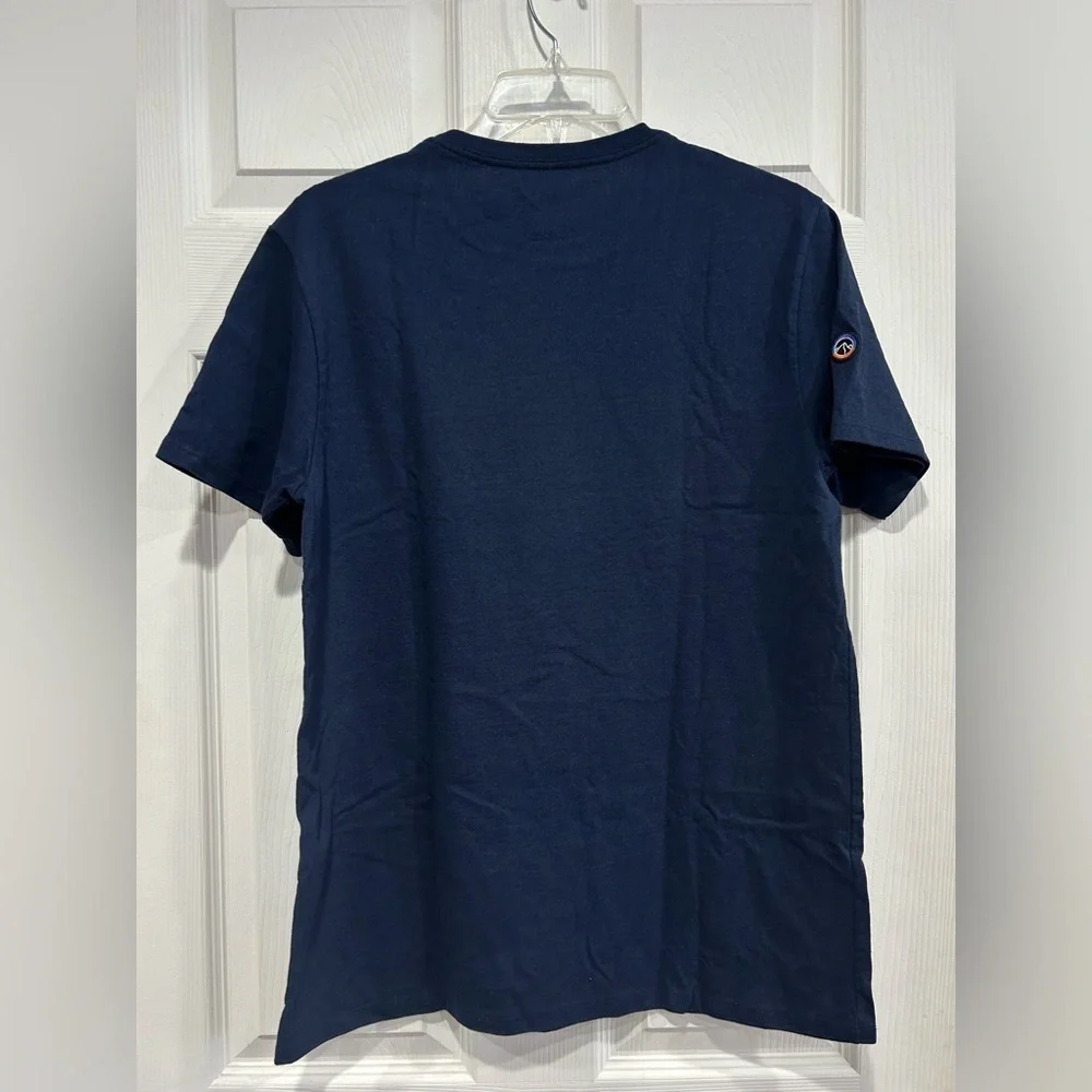 Patagonia Men's Small Fitz Roy Icon Responsibili-Tee T-Shirt New Navy Blue NWT